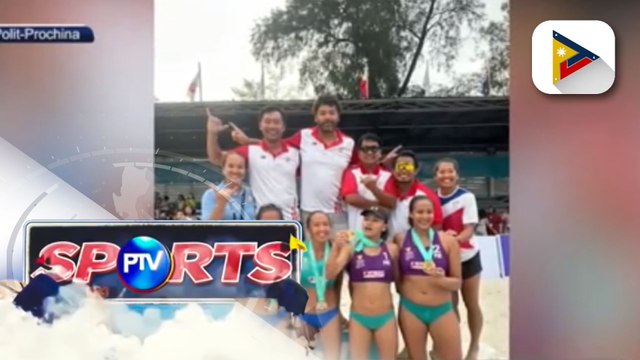 PH Beach Volleyball team, malaking factor ang exposure abroad sa pagkapanalo sa World Beach Pro tour