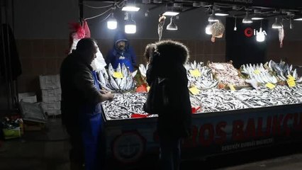 Havalar soğudu, balığa ilgi arttı