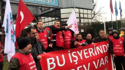 İşçiler, yasağa rağmen grevi başlattı