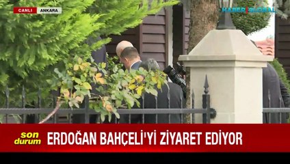 Cumhurbaşkanı Erdoğan, Bahçeli'yi ziyaret ediyor