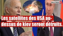 Poutine promet d'abattre tous les satellites américains au-dessus de l'Ukraine