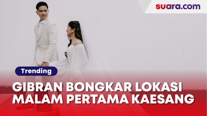 Gibran Rakabuming Bongkar Lokasi Malam Pertama Kaesang-Erina setelah Akad: Mereka Memisahkan Diri
