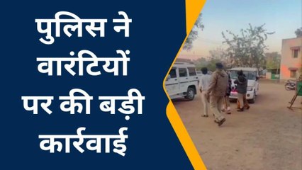 नर्मदापुरम: पुलिस ने माखन नगर में वारंटियों पर की बड़ी कार्रवाई, गिरफ्तार कर भेजा जेल