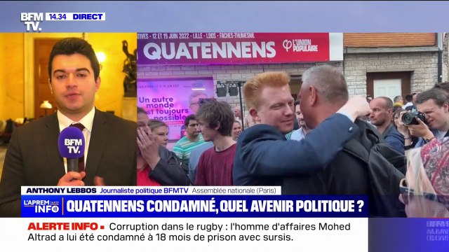 Après la condamnation d'Adrien Quatennens pour violences conjugales, l'avenir du député LFI divise