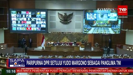 Descargar video: Ketok Palu, DPR Setujui Hasil Uji Kelayakan Yudo Margono Sebagai Panglima TNI!