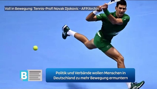 Politik und Verbände wollen Menschen in Deutschland zu mehr Bewegung ermuntern