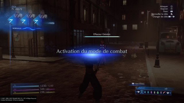 Effaceur genesis - Crisis Core : Final Fantasy VII Reunion