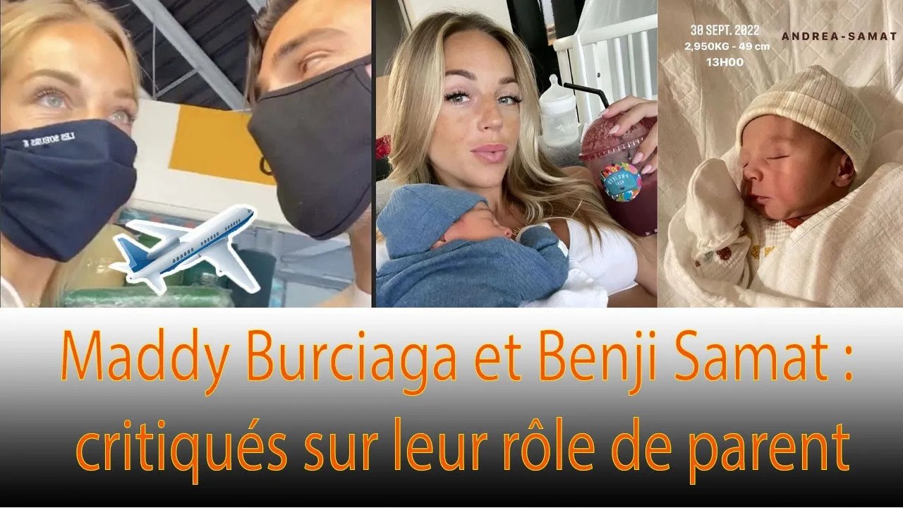 Maddy Burciaga et Benji Samat : voler pour la première fois avec leur fils, trop dangereux ❗❗