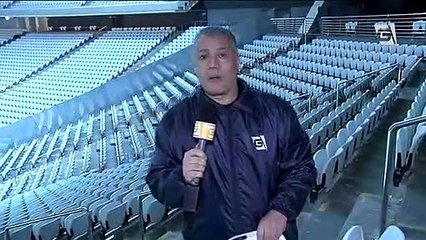 Após clássico, torcedores do Palmeiras quebram cadeiras na Arena Corinthians
