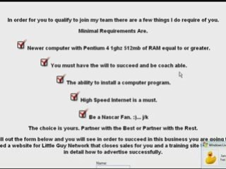 Little Guy Network Exciting Experiance