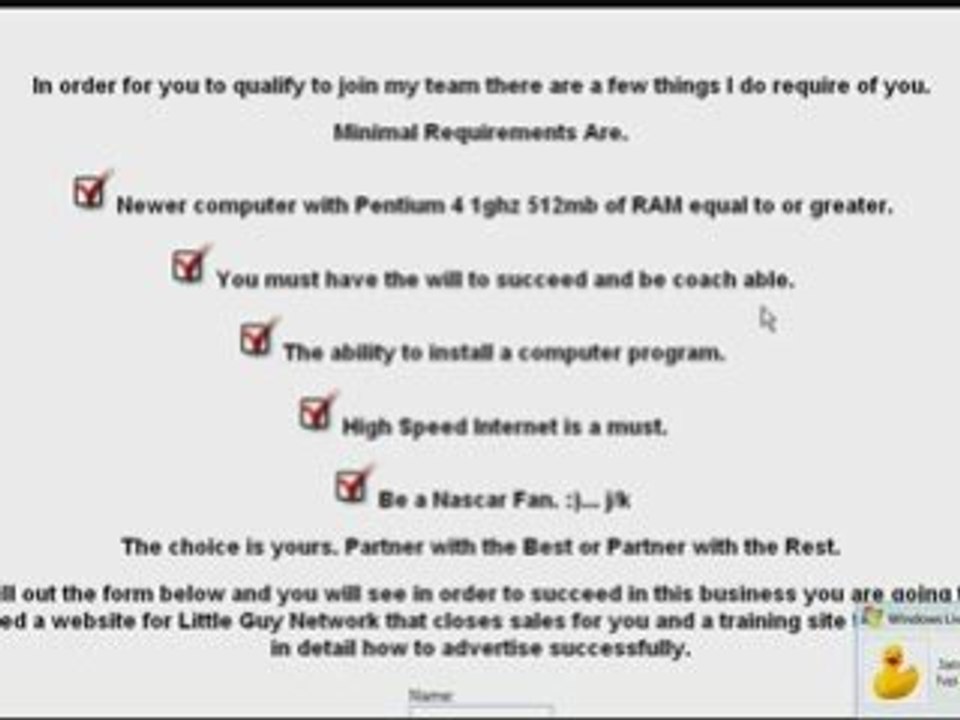 Little Guy Network Exciting Experiance