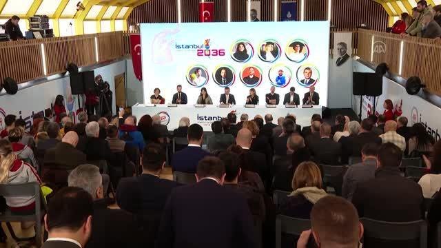 İstanbul 2036 Olimpiyat Çalışma Grubu'nun tanıtımı yapıldı