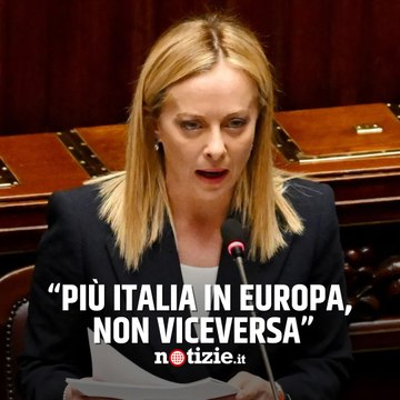 Meloni alla Camera, in vista del Consiglio Europeo