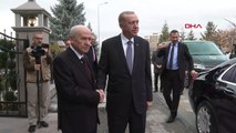 Erdoğan-Bahçeli görüşmesi
