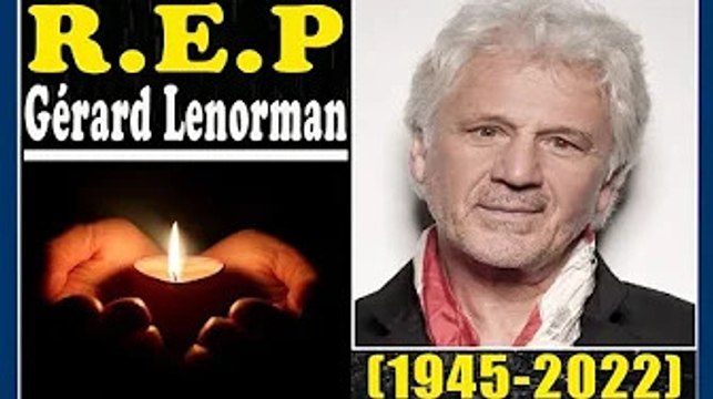 Gros choc : Gérard Lenorman (+77). Le chanteur est mort subitement après une crise cardiaque