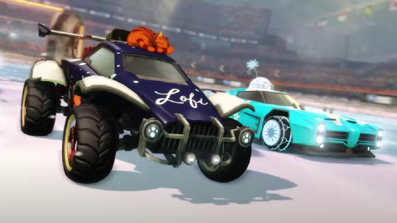 Rocket league - das frosty fest event bringt einen süßen katzen-aufsatz