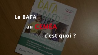 BAFA Ceméa cest quoi