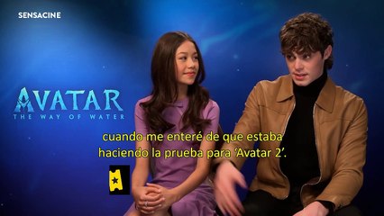 Trinity Jo-Li Bliss, Jack Champion, Sigourney Weaver Interview : Avatar: El sentido del agua