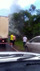 Policiais militares morrem em acidente na PR-492, em Paraíso do Norte