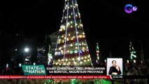 Giant Christmas tree, pinailawan sa Bontoc, Mountain Province | SONA