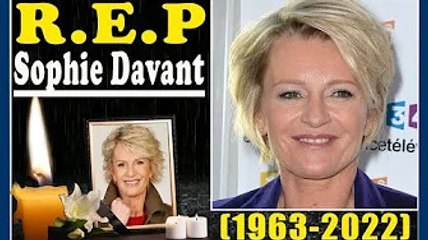  Repose en paix...Sophie Davant (+59) Célèbre journaliste décédée subitement il y a 2 heures