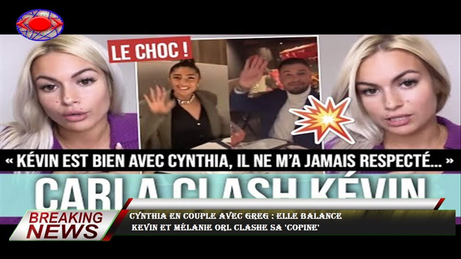 Greg En Couple Avec Cynthia Cynthia en couple avec Greg : elle balance Kevin et Mélanie Orl clashe sa  'copine' - Vidéo Dailymotion