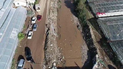 TARIM BAKANI ANTALYA'DA SERALARI DRONLA İNCELEDİ