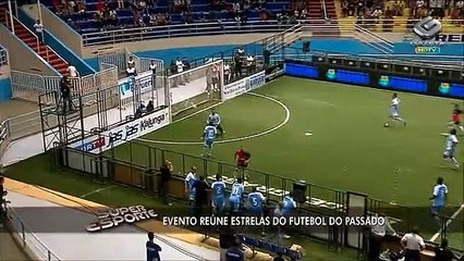 Godói é uma das estrelas do desafio Rio-São Paulo de Showbol