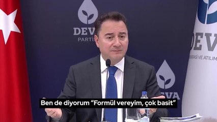 Babacan: İddia Ettiğiniz Gibi Ekonomimiz Büyüyorsa, Bu Büyümeden Neden Sadece Etrafınızdakiler ve Zaten Parası Olanlar Pay Alıyor