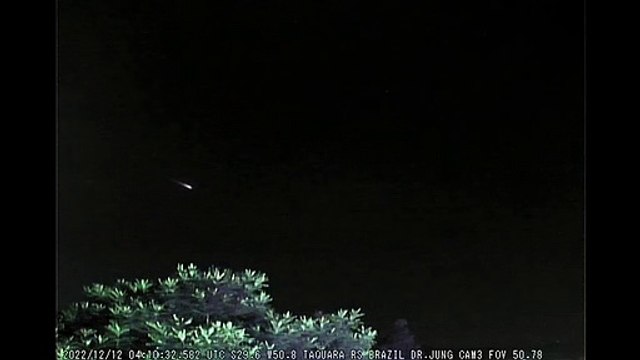 Imagens da Chuva de Meteoros Geminídeas