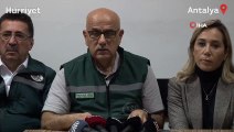 Tarım ve Orman Bakanı Vahit Kirişci Antalya'daki sel felaketinin bilançosu açıklandı