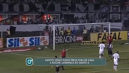 Em noite de Gabriel, Santos vence a Ponte