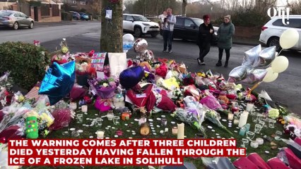 Police issue warning as people behave recklessly in the extreme weather