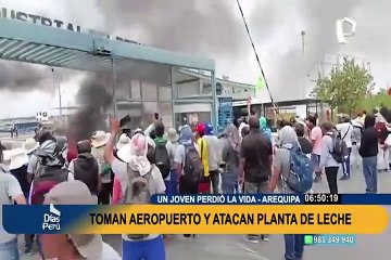 Caos y descontrol: así fue la violenta irrupción en el Aeropuerto de Arequipa