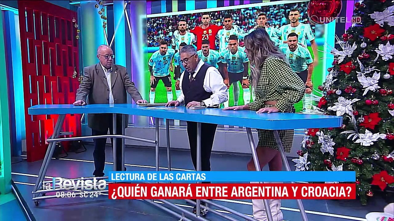 Ramsés predice quién ganará en el partido de Argentina frente a Croacia 