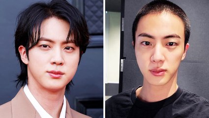 BTS’ Jin Shares Photo of Buzzed Haircut Ahead of Military Enlistment | Billboard News