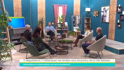 Local Génial - 13/12/2022 - « 7 dégustations, 7 inattendues »,  les rendez-vous savoureux de la Villa Rabelais