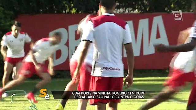 Com dores na virilha, Ceni pode ficar de fora contra o Goiás