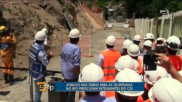 Atrasos para Olimpíadas preocupam COI