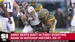 Army Beats Navy in First Overtime Game in Matchup History