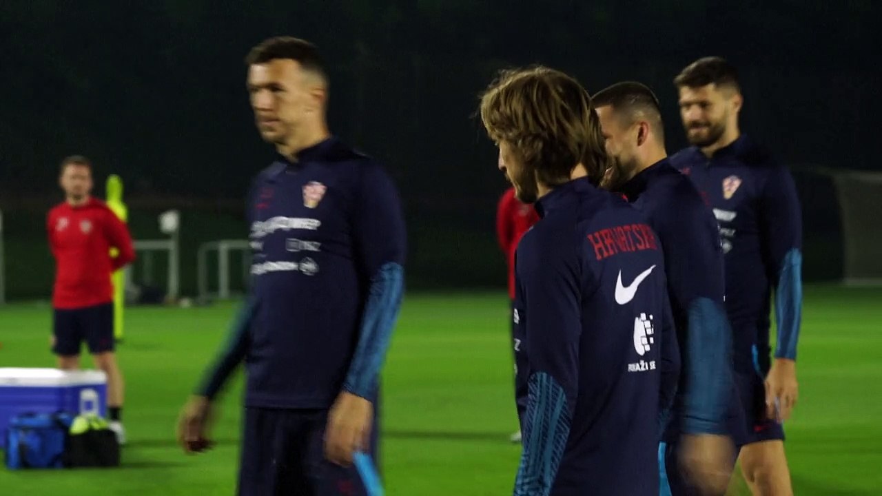 مونديال 2022: المنتخب الكرواتي يتدرب استعدادا ل...
