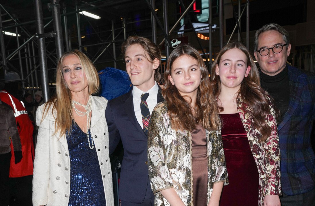 Sarah Jessica Parker and Matthew Broderick Made a Rare Red Carpet Appearance with Their Three Children