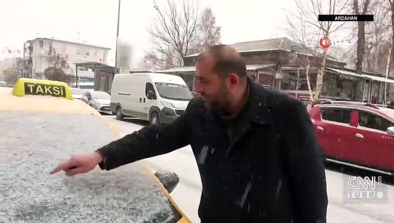 Yurdun doğusuna beyaz örtü serildi