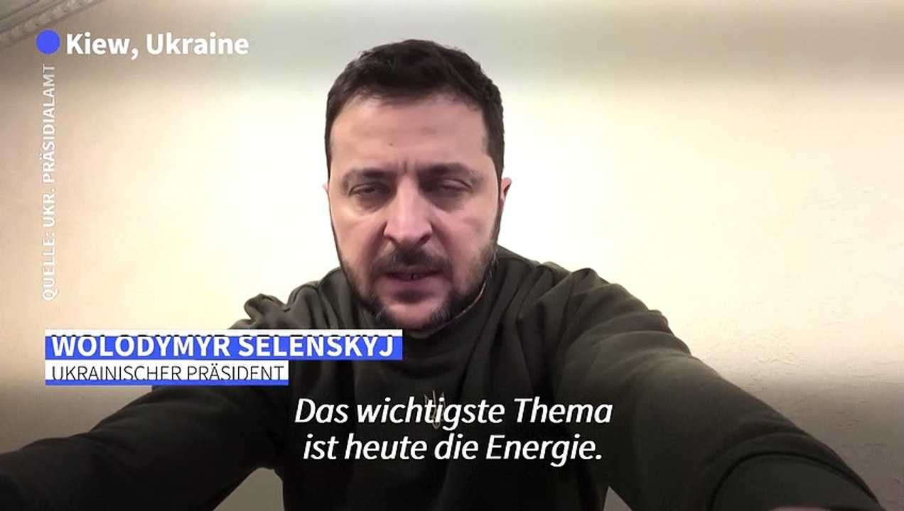 Selenskyj: Viele Menschen in Region Odessa nach Drohnenangriffen ohne Strom