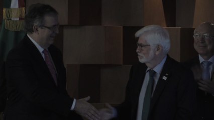 México y EE.UU. rubrican Declaración de Amistad por bicentenario de relaciones