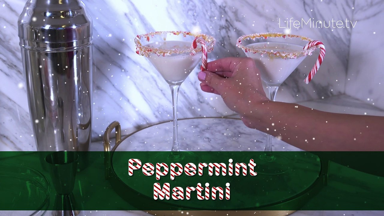 Perfect Holiday Sips: The Peppermint Martini