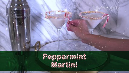 Perfect Holiday Sips: The Peppermint Martini