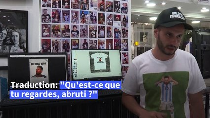 Mondial: "Qué mira, bobo ?", la petite phrase de Messi déjà culte