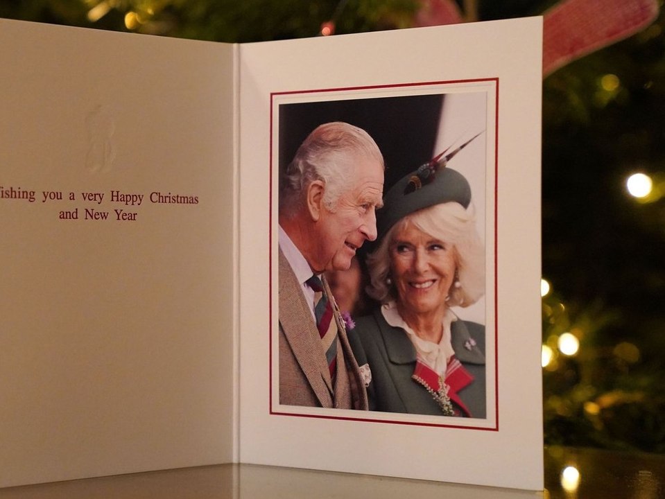 Das ist die erste Weihnachtskarte von König Charles III.
