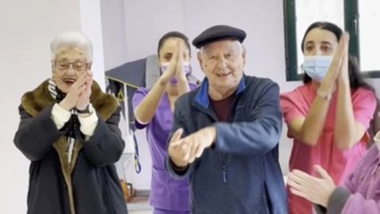 Los abuelos que arrasan en Tik Tok bailando